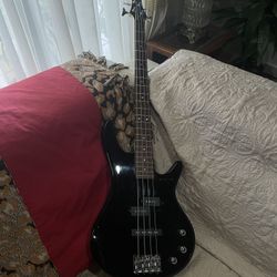 Ibanez Bass With Mini Amp