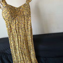Yellow Spring Dress