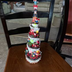Lights And Or Music Train Tree