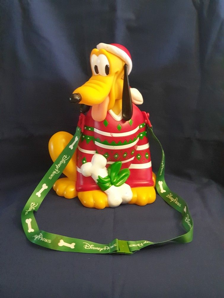 Disney Pluto Christmas Popcorn Bucket