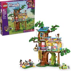 LEGO Friends Friendship Tree House Hangout - Building Toy Playset for Kids, Girls and Boys, Ages 8+ - Pretend Play Gift Idea for Birthdays - with 4 Mi