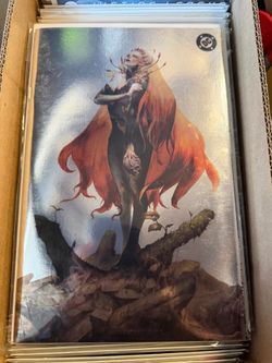 Absolute Batman 17 puppeteer variant virgin foil dc comic book