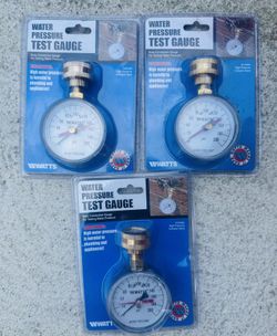 Water Pressure test Gauge
