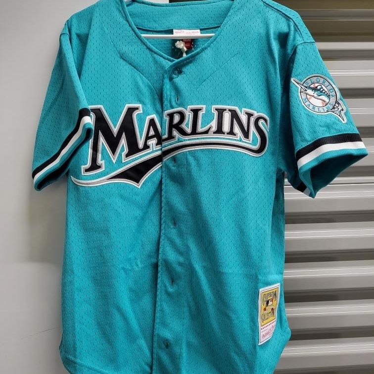 New Mitchell & Ness Florida Marlins Andre Dawson Jersey Size XL 48  Authentic VTG