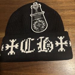 Chrome Hearts Black CH Plus Beanie