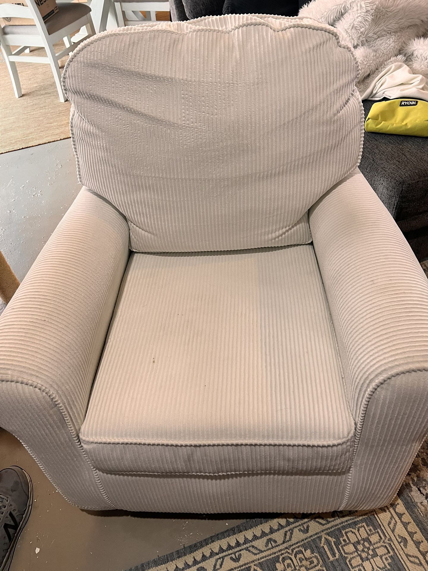 White Rocking Chair