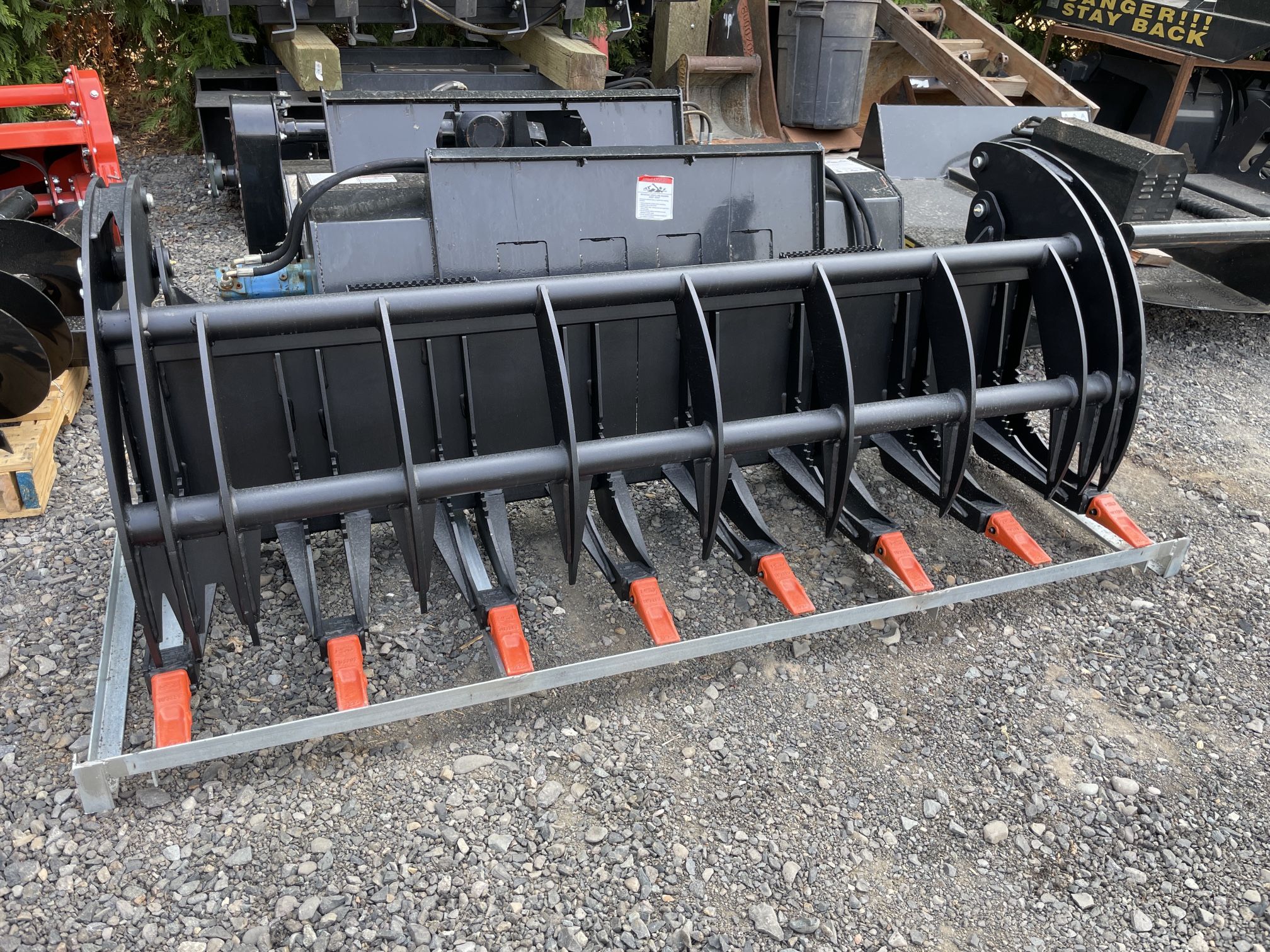 Brand New Skid Steer 78" Grapple Attachments