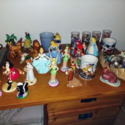 90's Vintage Disney Figurines 