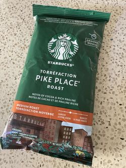 STARBUCKS GROUND COFFEE PACKETS (18 Per Box)
