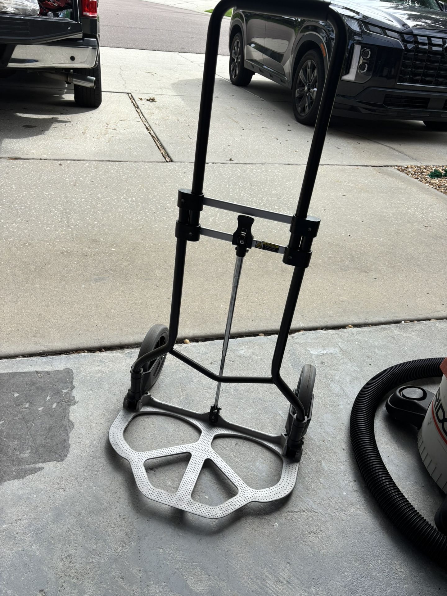Two Folding Hand Trucks