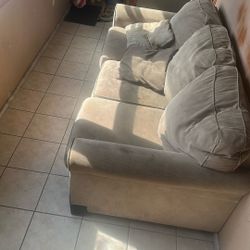 Tan Sofa 