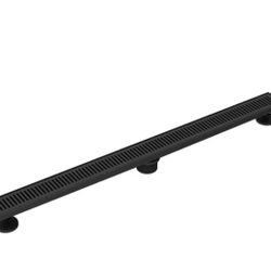 VIGO Elan 36 in. Linear Shower Drain in Matte Black
