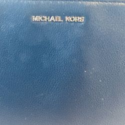 Michael  Kors  Leather Clutch  Purse With  Storage 8x6 Size  For Credit Card Ect