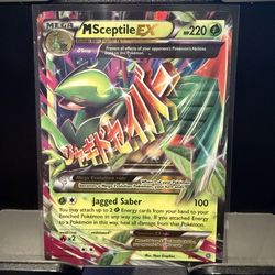 M Sceptile EX - 8/98 - Ultra Rare Mint