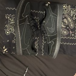 Travis Scott x Jordan 1 ‘Black Phantom’
