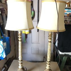 Side table accent lamps