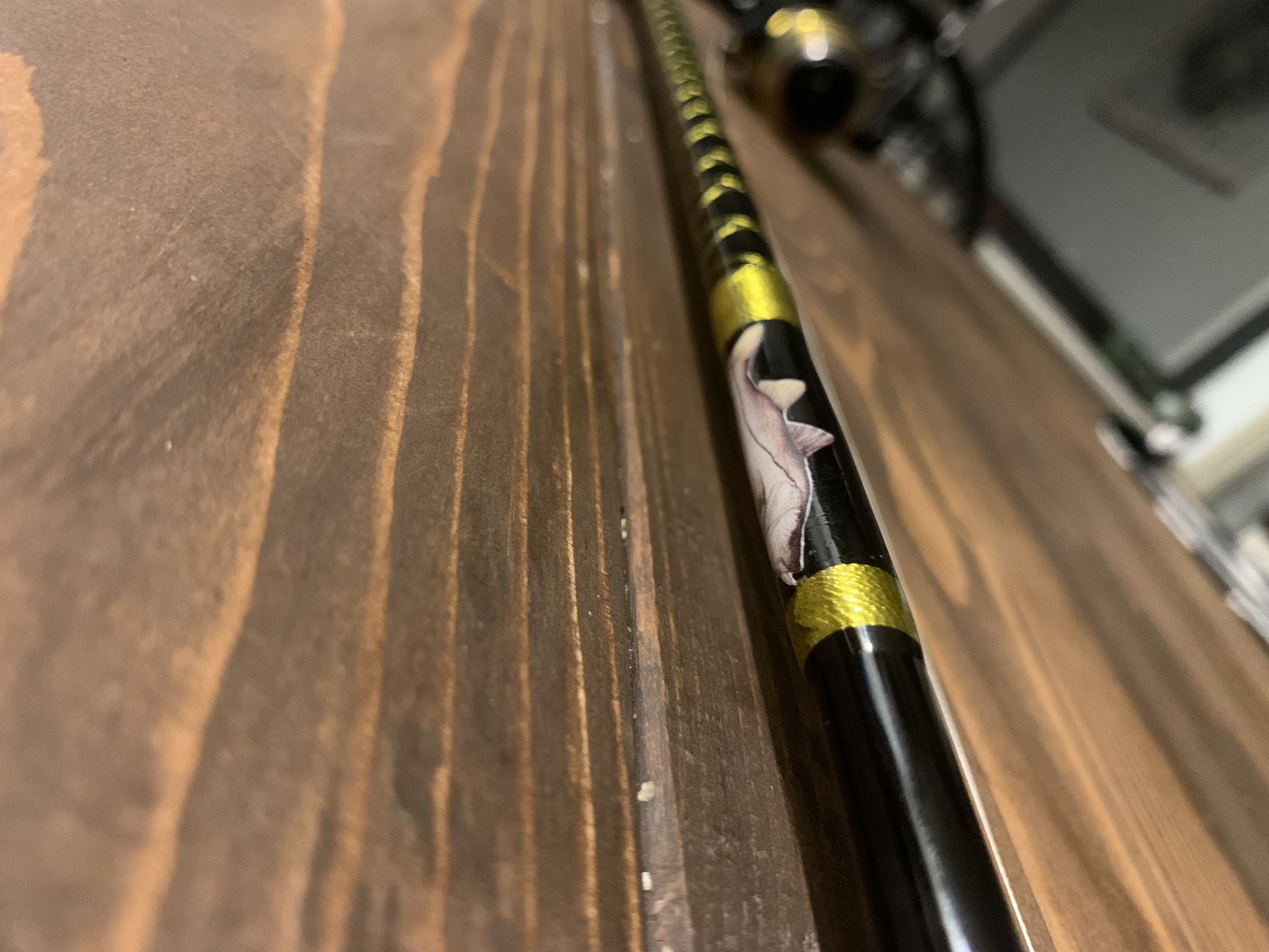 custom built inshore fishing rod