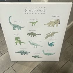 Canvas Dinosaur Wall Pictures