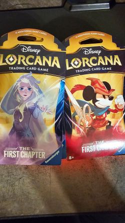 Lorcana First Chapter Sleeve Booster Packs