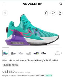 Nike LeBron Witness 6     Size 12
