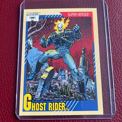 1991 Impel Marvel Universe Series 2 Trading Card #39 Ghost Rider RJS