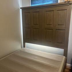Queen Side Bed Frame With Head And Foot Board 