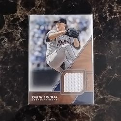 Topps Tarik Skubal Relic Card Player Worn