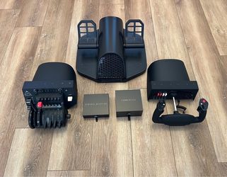 Honeycomb Alpha, Bravo, and Charlie Flight Simulator Setup