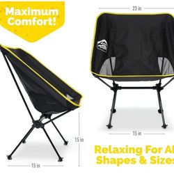 Camping Chairs Foldable $45 