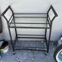 Bar Licore Cart With Wheels 