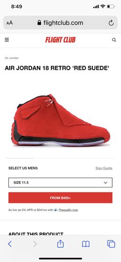 Retro Jordan 18’s sz 11