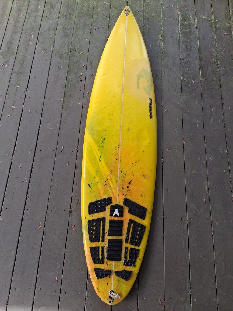 6'8 WRV Jesse Fernandez Step-up Surfboard 