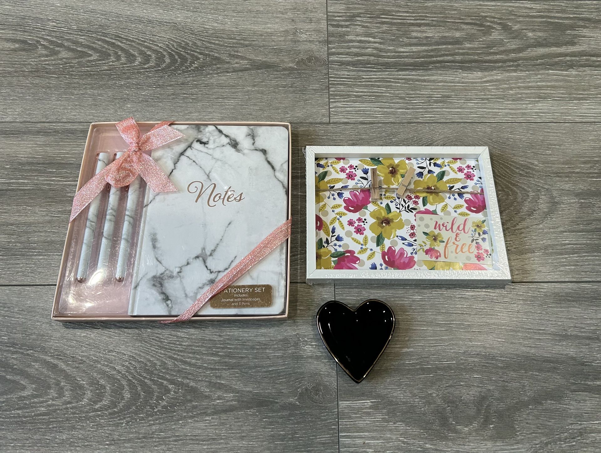New Journaling Notebook w/ faux marble pens & More