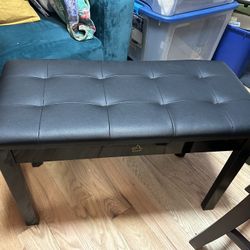 Piano Bench With Compartment