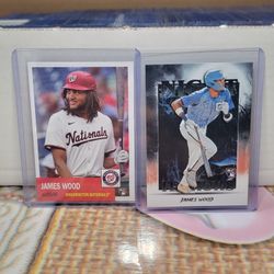 James Wood Rookie Baseball Cards Mint Condition 