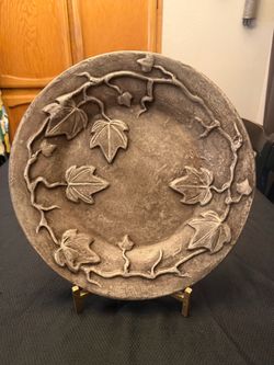 Decorative plate & stand