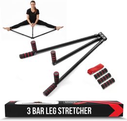 Split Machine for Flexibility with Trainer APP – Adjustable 3 Bar Leg Stretcher to Boosts Range of Motion, Leg and Groin Flexibility with Split Stretc
