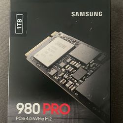 Samsung 980 PRO SSD 1TB PCIe 4.0 NVMe Gen 4 Gaming M.2 Internal Solid State Drive Memory Card, Maximum Speed, Thermal Control MZ-V8P1T0B/AM 