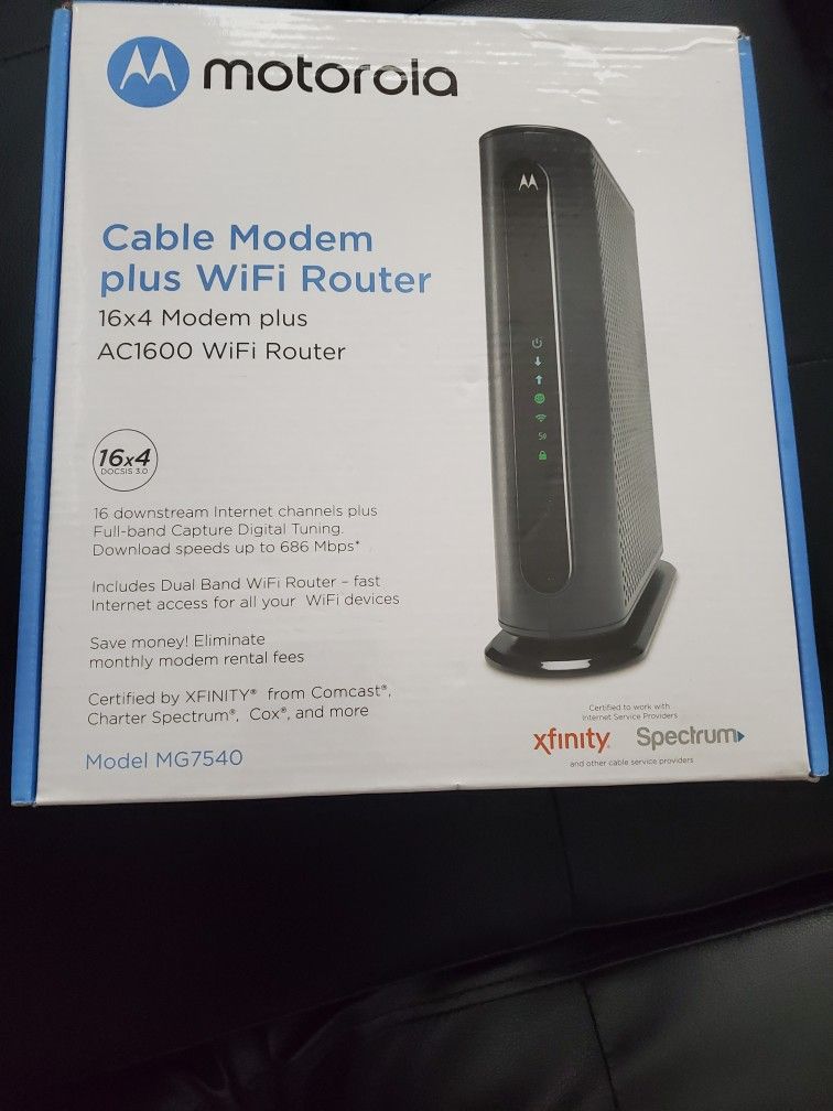 Motorola Modem And Router