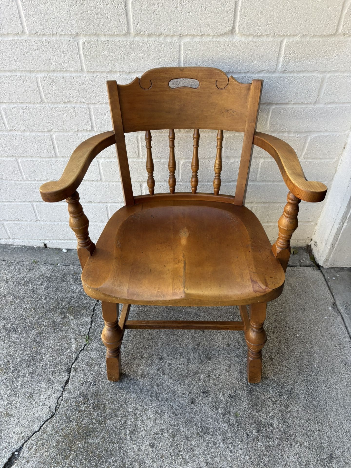 Vintage Northwest Chair Co. Captains Chair