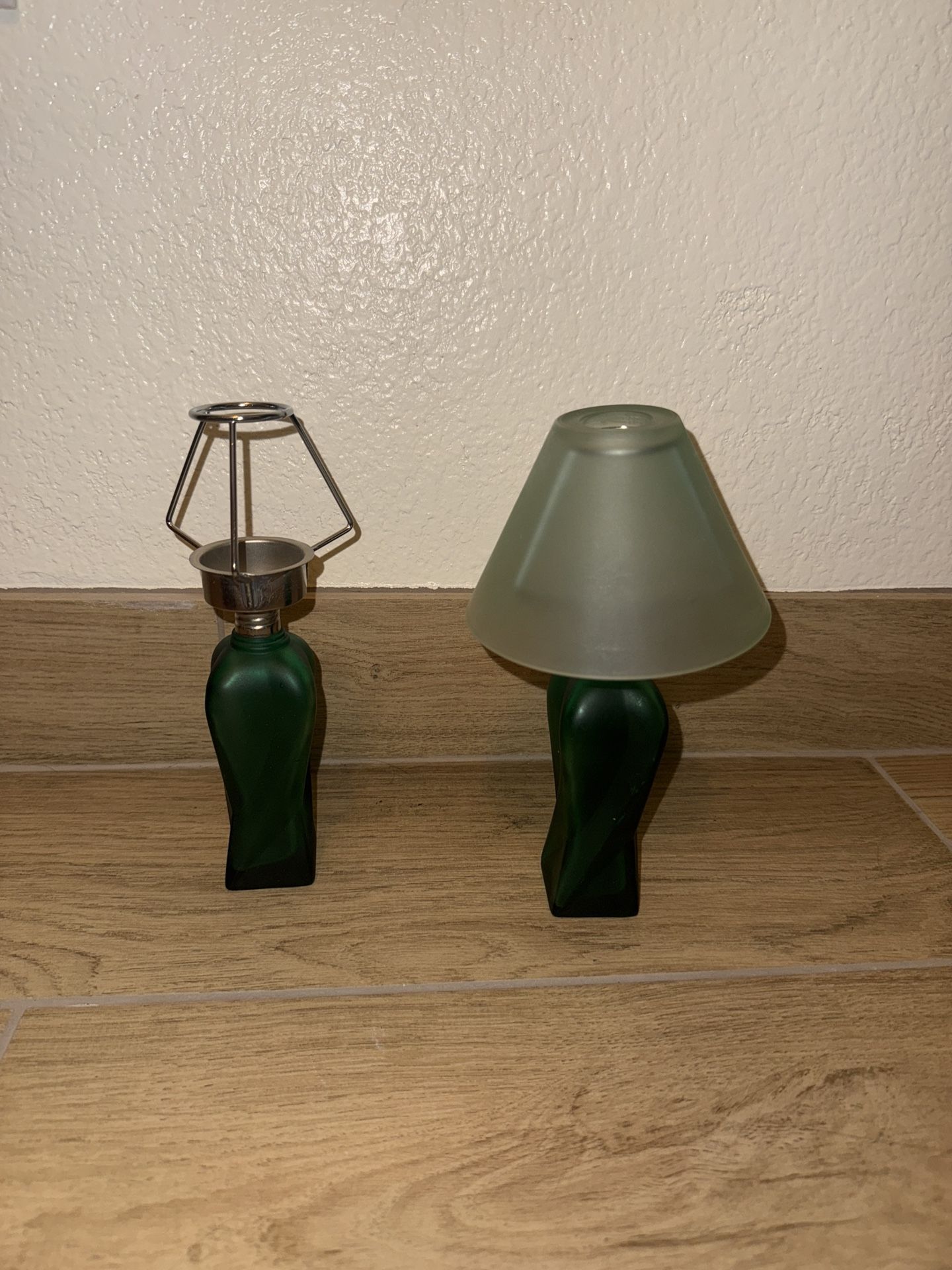 Elegant Glass Candle Holder