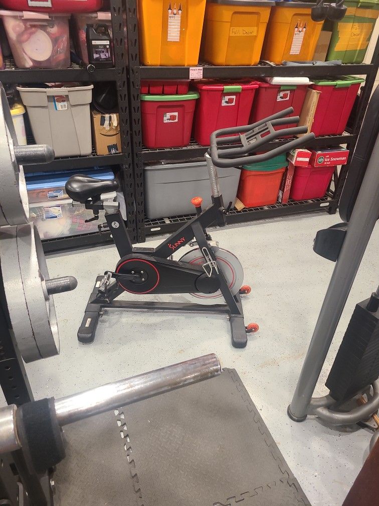 Sunny Spin Bike - New Condition