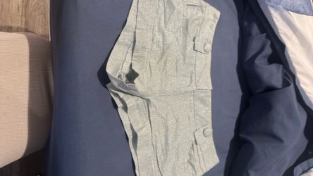 Light blue/sparkle shorts