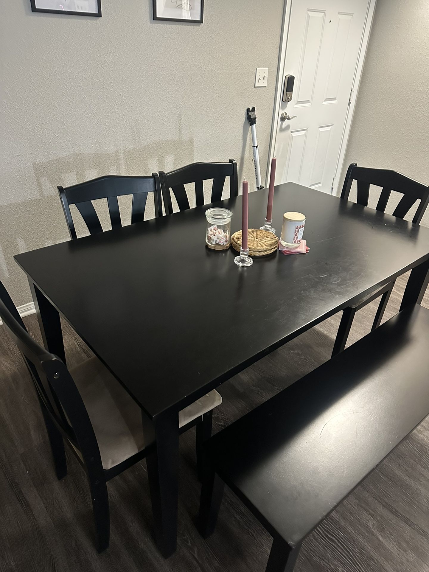 Black Dining Table