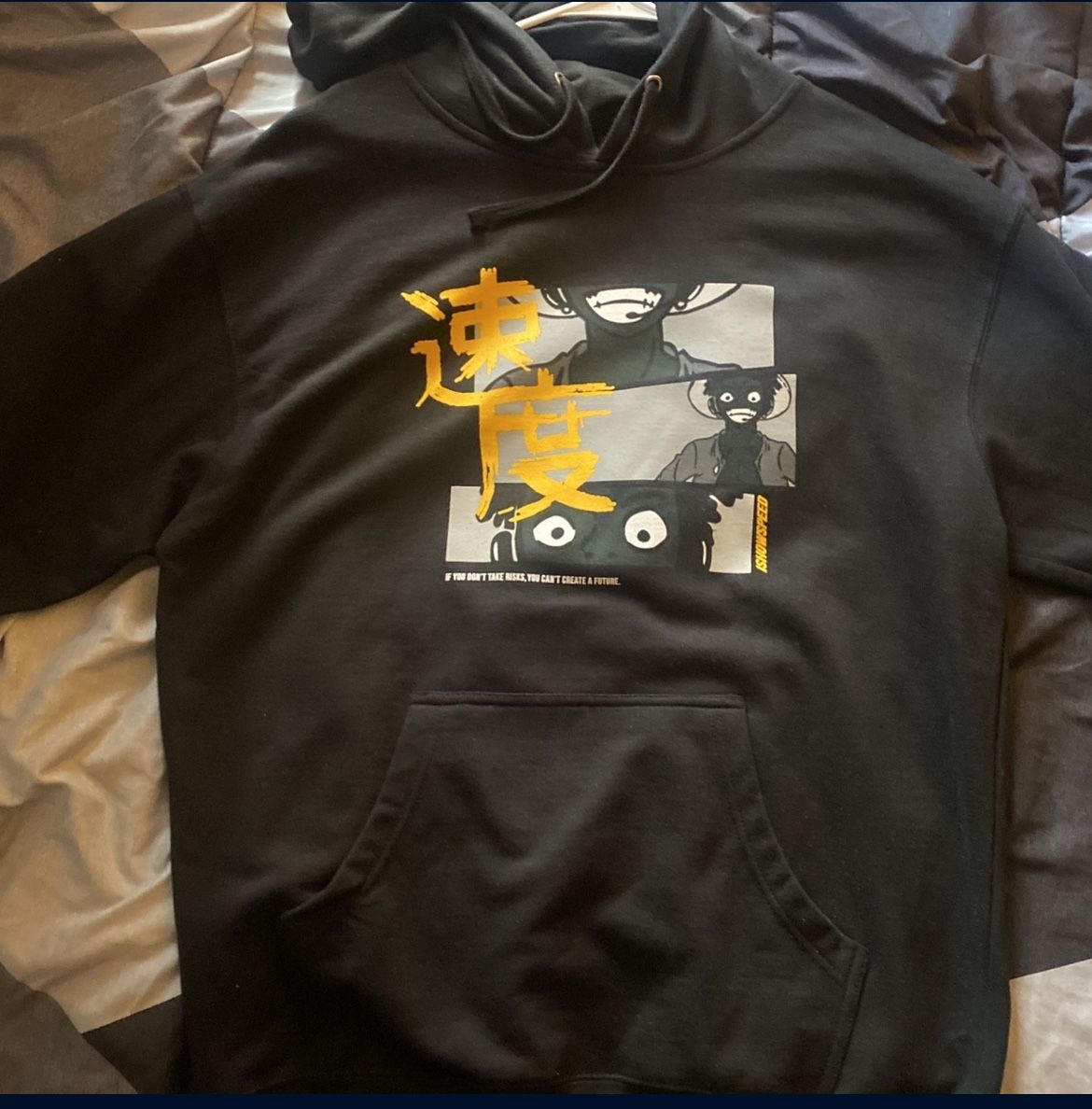 ISHOWSPEED - Limited Edition Yellow Kanji Merch Hoodie