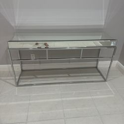 Mirrored Console Table 