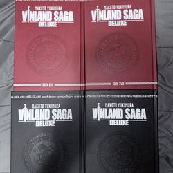 Vinland Saga Deluxe Vol 1–4 Hardcover Set (Like New Manga)