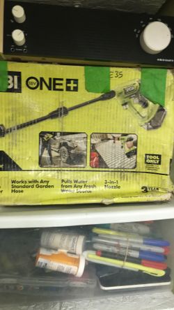 Ryobi One 18volt Cordless EZ CLEAN POWER CLEANER