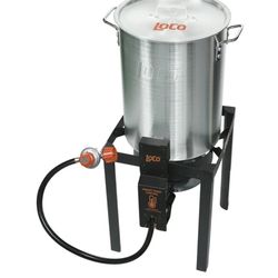 Loco Cookers 30qt SmartTemp Propane Turkey Fryer