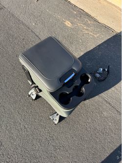 Dodge Ram Grey Center Console Jump Seat